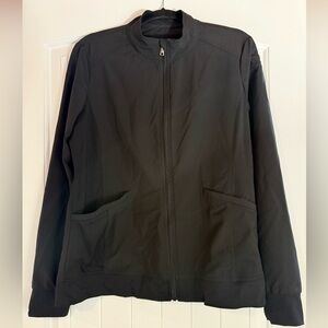 Women’s Black Zip-Up Jacket - Brand Unspecified